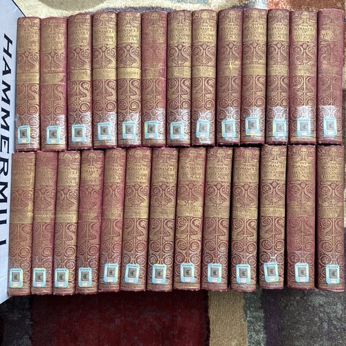 The Romances of Alexandre Dumas Classics, 26 Volume Hardback Set Pub Boston 1903