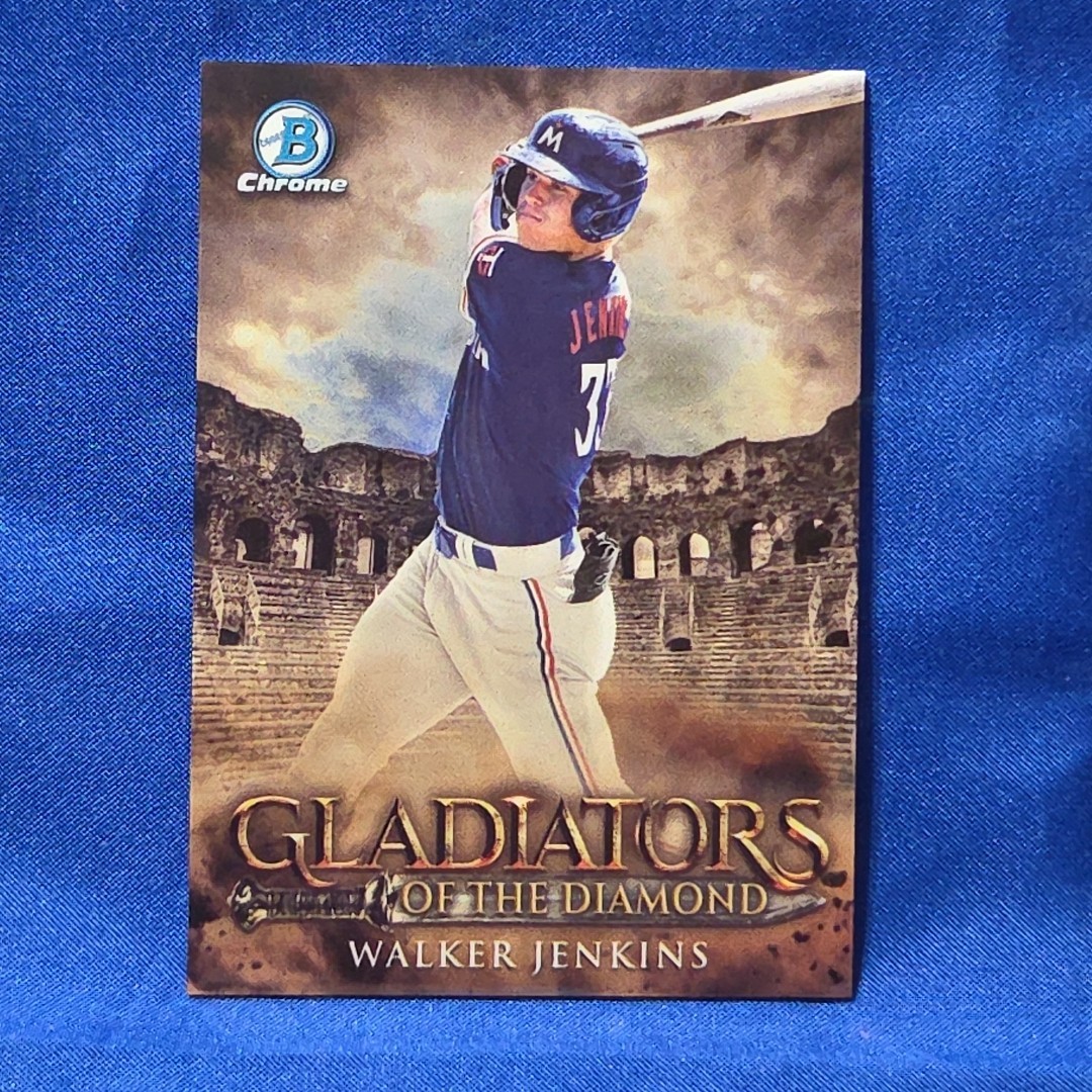 Walker Jenkins Twins 2024 Topps Bowman Gladiators of the Diamond #GOTD-14