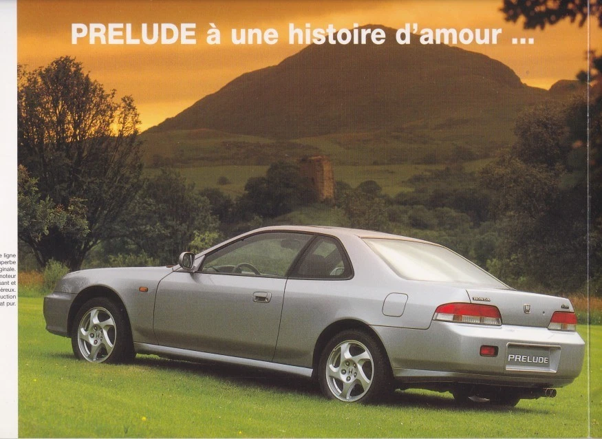 Catalogue / Brochure Honda Prelude 09/1996 France - Photo 2/2