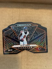 2019 Panini Obsidian Football Red Vitreous Die-Cut #V-4 Julio Jones  /35 Bengals