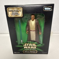 Mace Windu Sneak Preview 1998 Star Wars Power Of The Force Figure Sealed