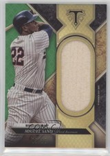 2017 Topps Triple Threads Single Jumbo Relics Emerald /18 Miguel Sano 7ov