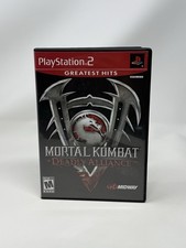 Mortal Kombat Deadly Alliance PS2 PlayStation 2 Game + Case Pristine Disc Tested