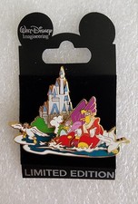 DISNEY WDI~DARKWING & LAUNCHPAD~CAST EXCL~CASTLE DUCK SERIES LE 300 PIN~FREE SHP
