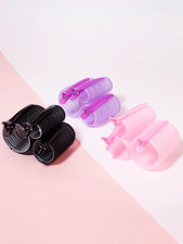 6/12Pcs Hair Rollers Self Grip Curlers With Clips For Volume & Waves UK