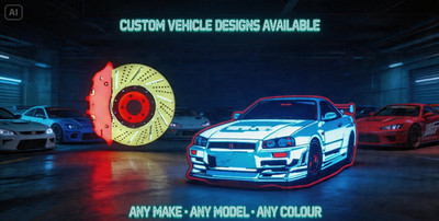 Auto LED Light Box - Wählen Sie Ihr Automodell | Custom Vehicle Silhouette Light | Au