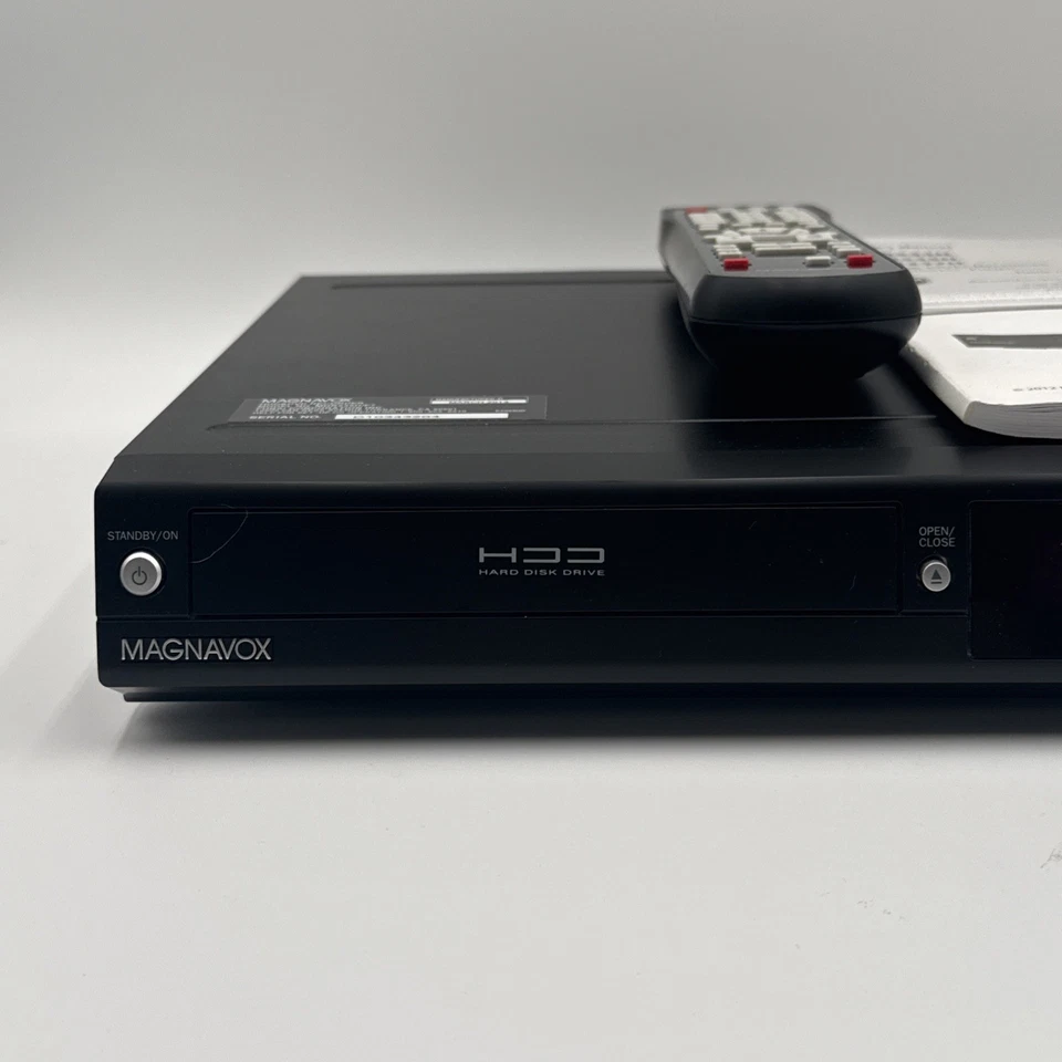 Magnavox MDR533H/F7 320GB HDD & DVD Recorder w/ Remote & Manual - Image 2 of 4