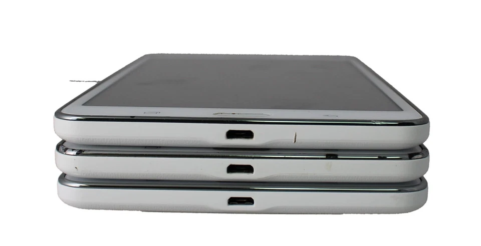 LOTE DE 3 SAMSUNG GALAXY TAB 4 SM-T230NU 8GB BLANCO PARA REPUESTOS/REPARACIÓN Foto 3 de 3