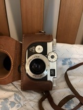 Argus C 4 Cintar Lens 50 MM F/2.8 Vintage Film Camera W/Leather Case 1950s