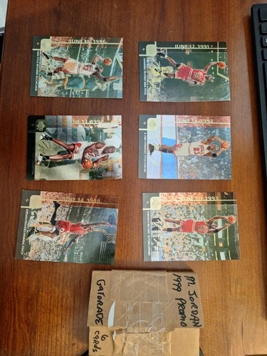 MICHAEL JORDAN 1999 GATORADE PROMO 6 CARD SET (UPPER DECK PROMO)