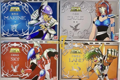 BANDAI Saint Seiya EX Cloth Myth 3 Steel (land marine sky) + Eagle very rare