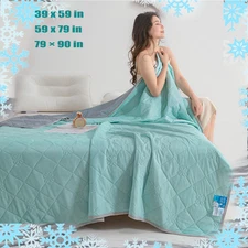 Cooling Blanket Queen Size, Cooling Blankets for Hot Sleepers, Keep Adults Cool