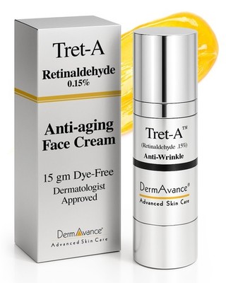 Anti-Aging Face Cream 0.15% Retinaldehyde for Women - Moisturizing Routine