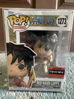 Funko Pop! ONE PIECE RED HAWK LUFFY #1273 New With Protector Box Crease See Pics