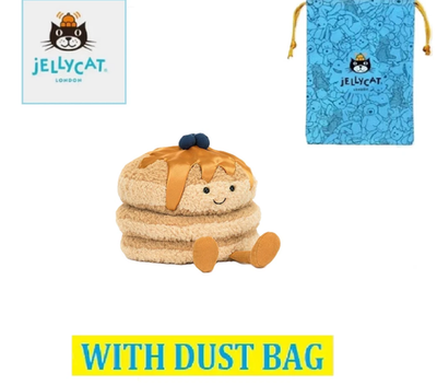 Jellycat Amuseables Fran Pancakes Soft Plush Stuffed Toy Gift With
