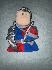 Handpuppe St. Georg Ritter mit Schwert und Schild