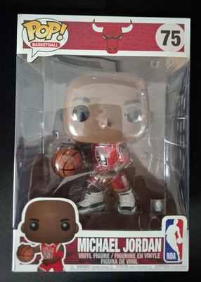 Funko Pop Michael Jordan NBA Chicago Bulls 10''Super Sized POP! Basketball 75