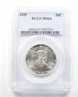 1939 Walking Liberty Half Dollar MS64 PCGS *2318