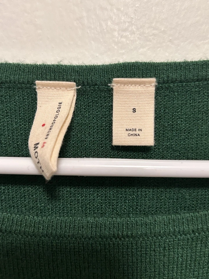 Vestido túnica suéter manga campana Chester polilla Anthropologie para mujer talla S hippie  Foto 2 de 2