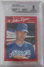 Nolan Ryan 1990 Donruss #659 5000K's SGC 8