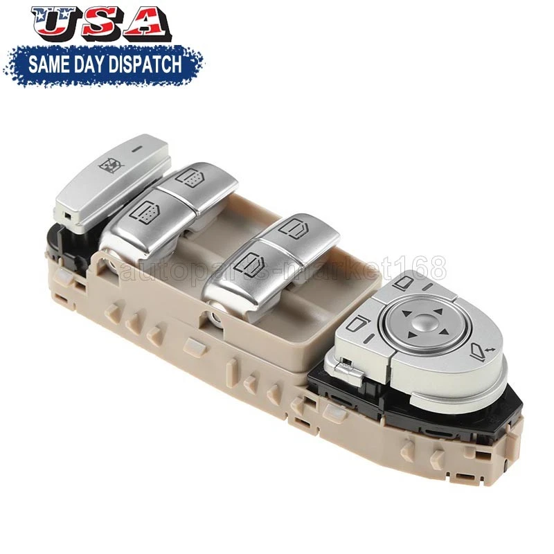 Interruptor de control de ventana eléctrica para Mercedes-Benz C300 C63 GLC300 2015-2017 Foto 3 de 4