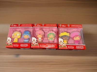 The World Of Strawberry Shortcake New Complete Set of Flocked Figures