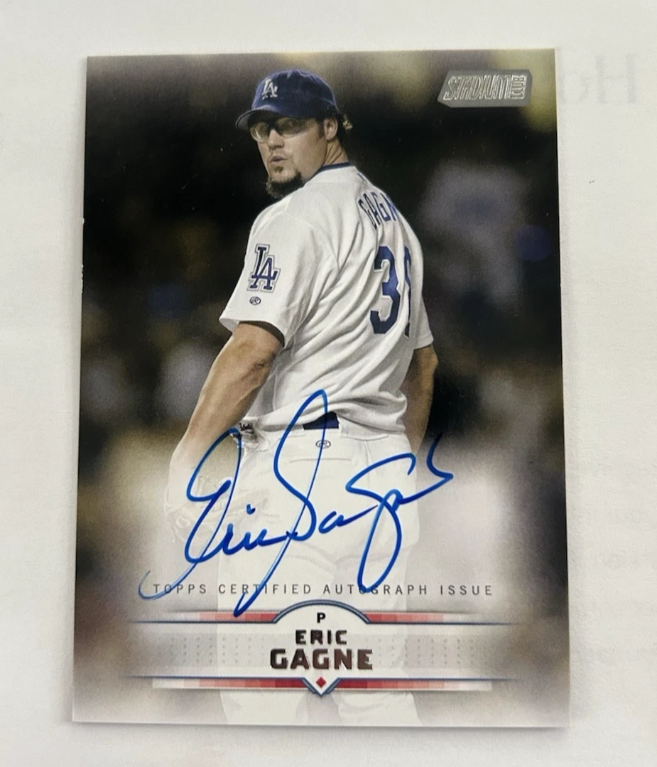 2025 Topps Stadium Club Eric Gagne Auto #SCBA-EG LA Dodgers 