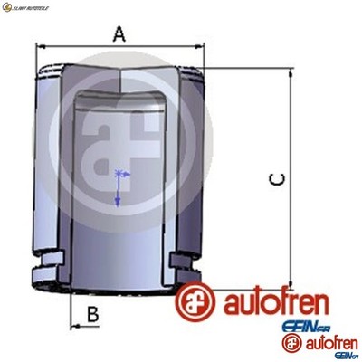 KOLBEN BREMSSATTEL D025435 FÜR MITSUBISHI HYUNDAI EMBERA/V MATRIX SONATA/IV/Mk