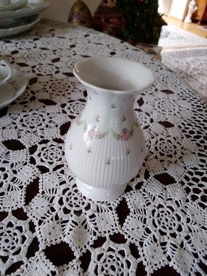 AK KAISER W. Germany Porzellan Vase Romantica Marseille mit Girlanden