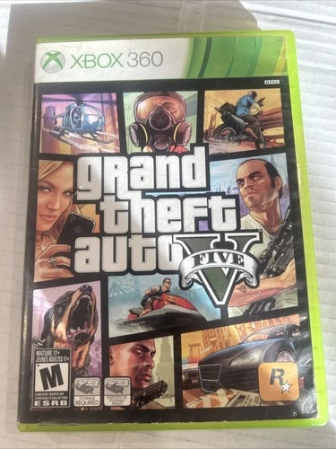 Grand Theft Auto V GTA 5 (Microsoft Xbox 360, 2013)