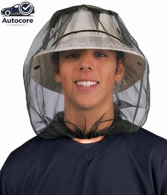 New Anti-Mosquito Bug Bee Insect Head Net Hat Cap Sun Protection Fishing Hiking
