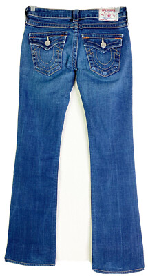 早い者勝ち　TRUE RELIGION BOOT CUT DENIM 32 True Religion Womens Sz 26 (Actual 27x32) Stretch TONY Boot Cut