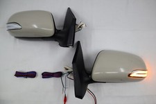 New Manual Mirror For 2009-2013 Toyota Corolla R L Folding W Led Sequential