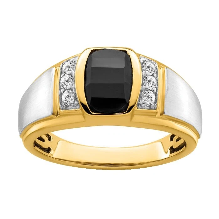 Onyx Love Rings for Men