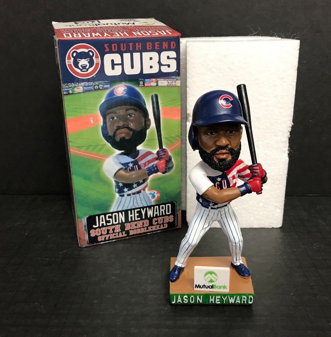 Jason Heyward South Bend Cubs Chicago Cubs 2018 Bobble Bobblehead SGA