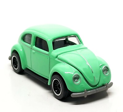 Majorette Volkswagen Beetle Vintage Mint Green 1/64 (3