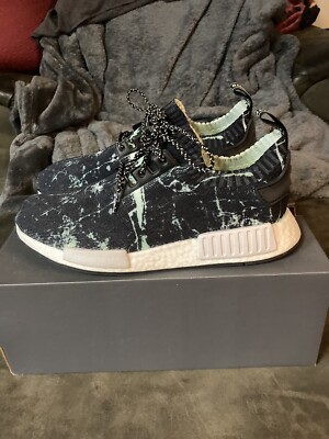Size adidas NMD R1 Primeknit Mint Marble 2018 191525058925