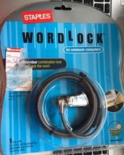 Staples WordLock for Notebook Computers - Word Lock 602270 Mounting Plate