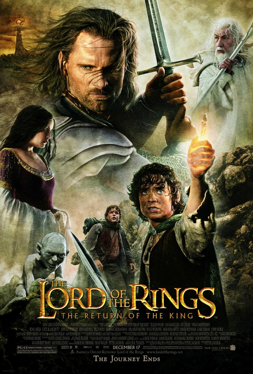 The Lord Of The Rings-Return of King Movie Poster Print & Unframed
