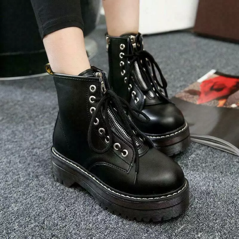 Platform cleated boots cheap