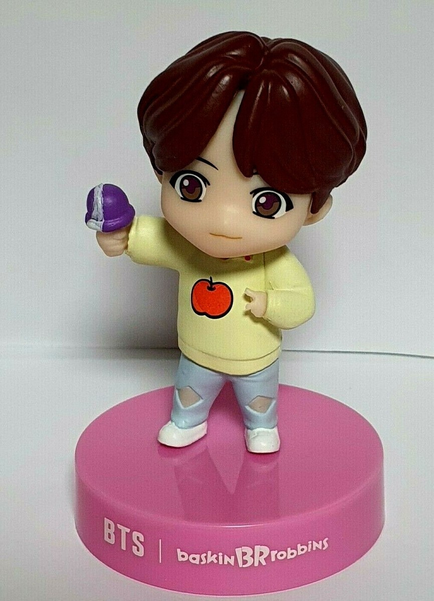 BTS Baskin Robbins tiny tan figures set Limited oficial + Figure