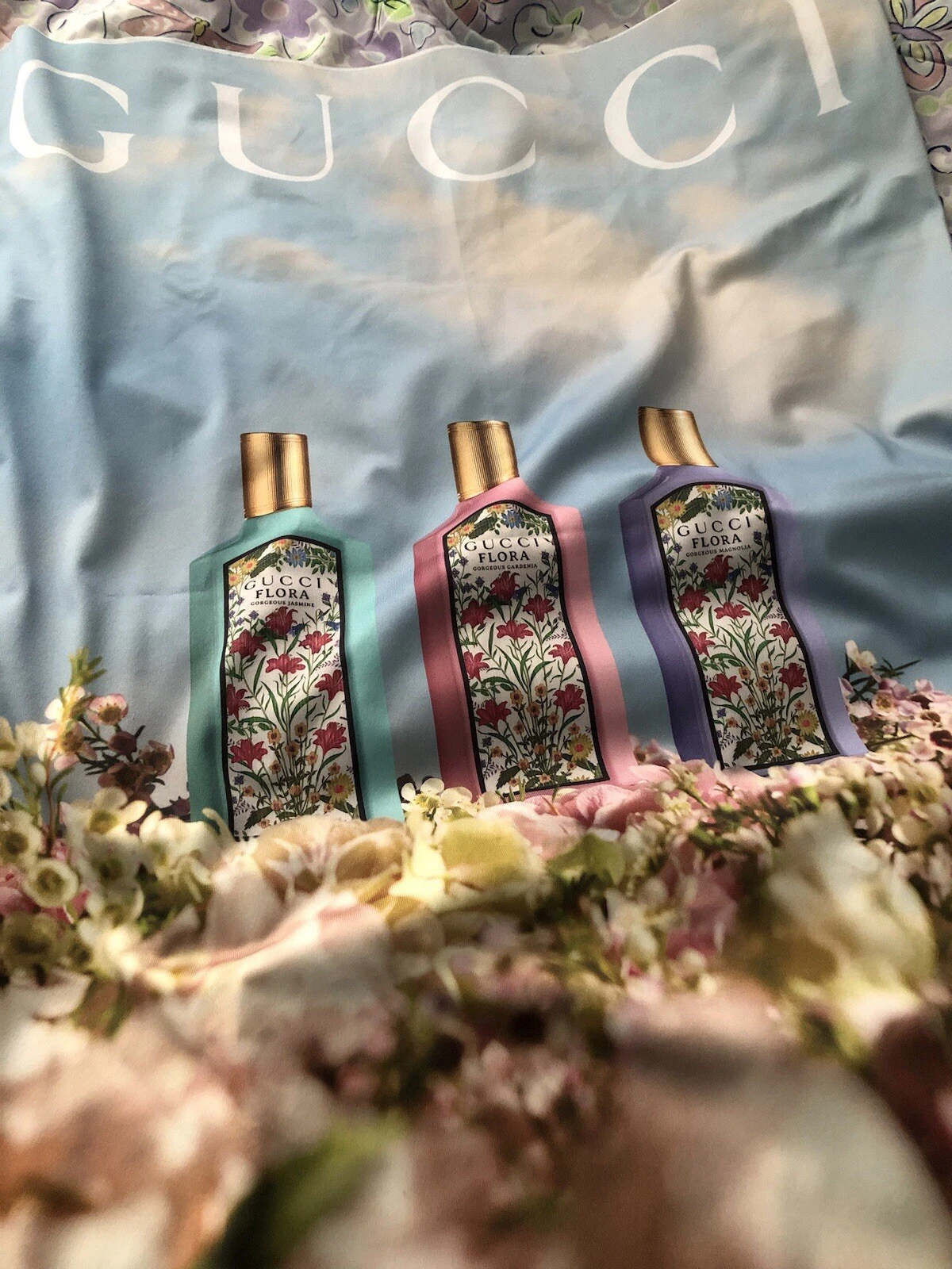 GUCCI FLORA BLOOM Fashion Designer Art Fabric Creat Your Own Designs - product detail image 2