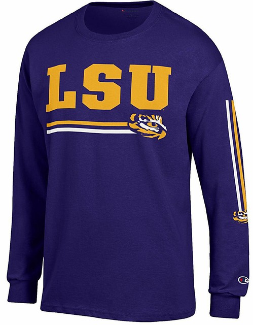 lsu raglan shirt