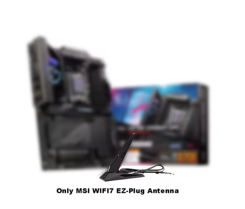 MSI WIFI6E WIFI7 EZ-Plug Antenna 2.4G 5G 6G For B850I EDGE TI WIFI Motherboard - Picture 2 of 7
