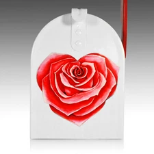 Mailbox Magnet (Partial Cover) Pink or Red Rose Magnet Valentine's Day Car