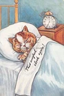 rp09476 - Louis Wain Cat - That clock again - print 6x4