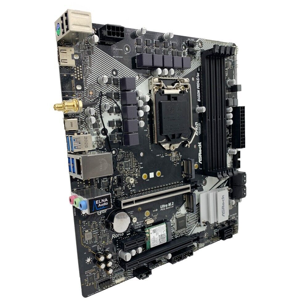 For ASROCK B460M PRO4S/AC motherboard B460 LGA1200 DDR4 128G HDMI