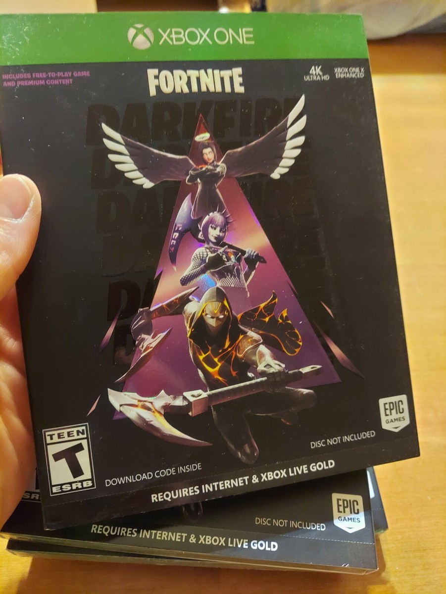 Xbox One Fortnite Darkfire Bundle BRAND NEW FACTORY SEALED