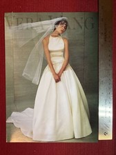 Vera Wang Bridal Gown Dresses 3-page 1998 Print Ad- Great To Frame!