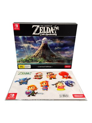 The Legend Of Zelda: Link s Awakening Limited Edition Nintendo Switch W PO BONUS